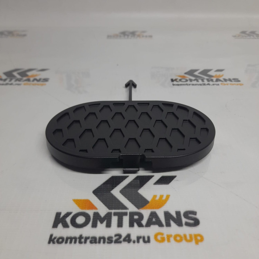 Заглушка решетки бампера SHACMAN X3000 (овальная) Заглушка решетки бампера SHACMAN X3000 (овальная)