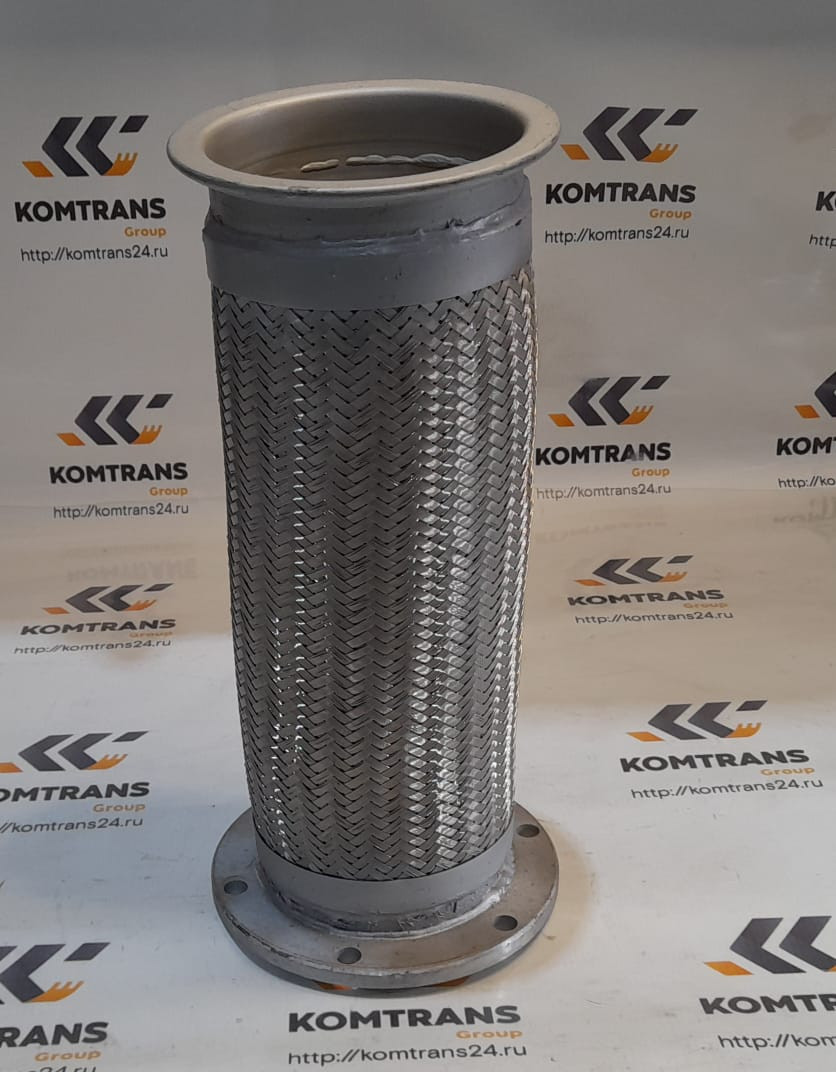 Гофра глушителя L 370-380мм D 150 WP12 Евро -4 140х400 (хомут-фланец 6 отв.) SHACMAN Гофра глушителя L 370-380мм D 150 WP12 Евро -4 140х400 (хомут-фланец 6 отв.) SHACMAN