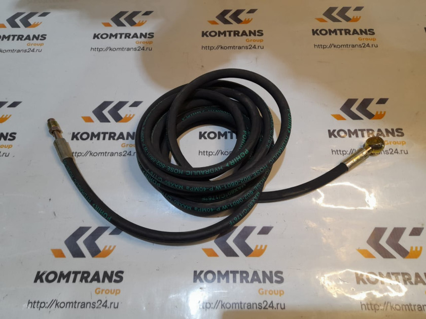 Шланг ГУР (L 625ММ) (от трубки к цилиндру) 8х4 Shacman F/X3000 Шланг ГУР (L 625ММ) (от трубки к цилиндру) 8х4 Shacman F/X3000