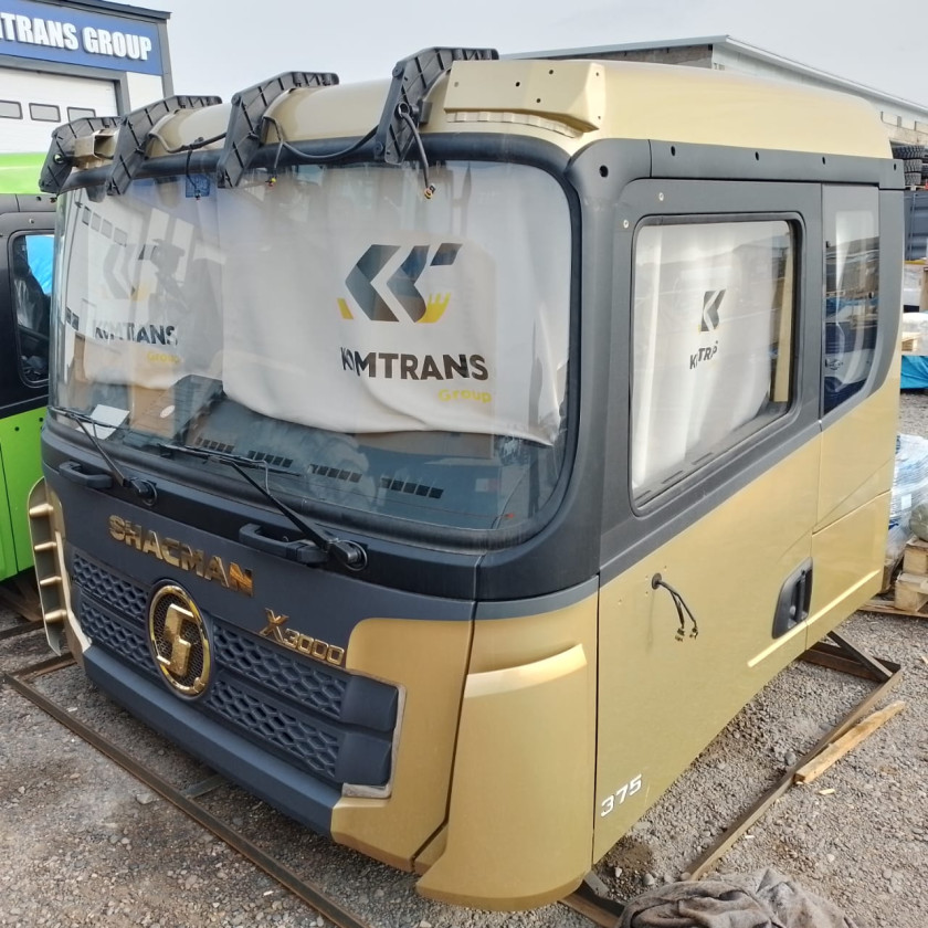 Кабина Shacman X3000 (1вая комплектность) самосвал в сборе ДВС Weichai Кабина Shacman X3000 (1вая комплектность) самосвал в сборе ДВС Weichai