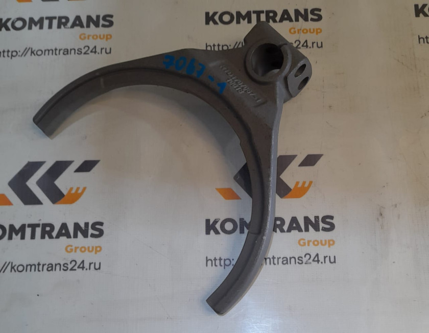 Вилка КПП пов/пон SHACMAN X3000 (КПП 12JSD160T) (гнутая)