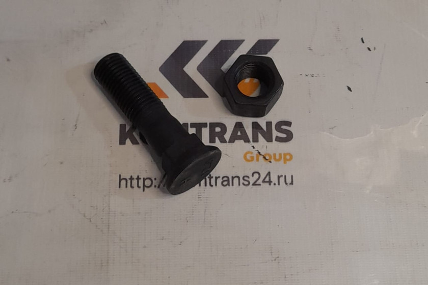 Болт М20*80 зуба ковша (с гайкой) LW300 ZL50 (круглая) Болт М20*80 зуба ковша (с гайкой) LW300 ZL50 (круглая)