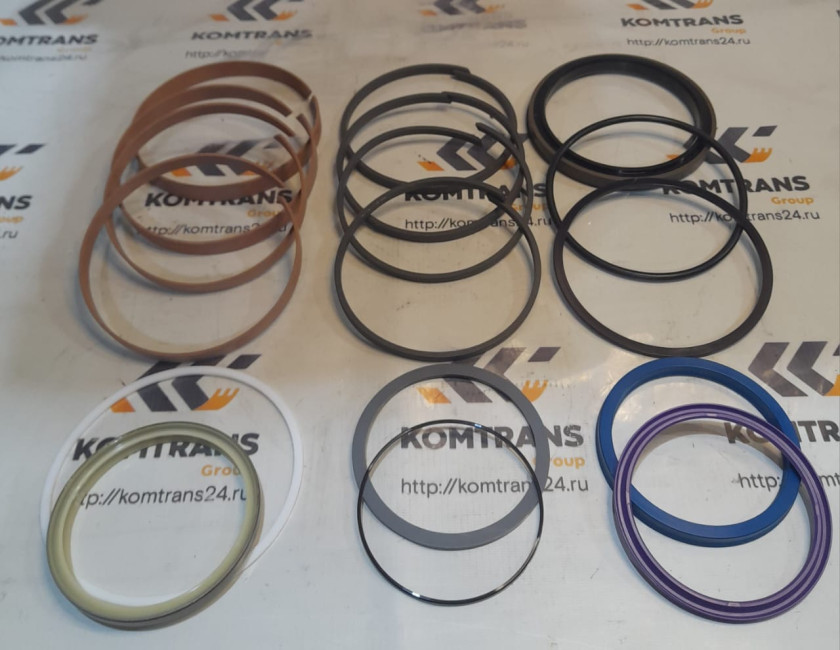 Ремкомплект гидроцилиндра ковша Экскаватора XCMG XE370CA XE335C Ремкомплект гидроцилиндра ковша Экскаватора XCMG XE370CA XE335C