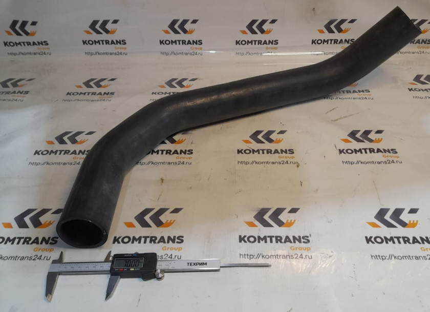 Патрубок радиатора 60*60*730 верхний SHACMAN F3000