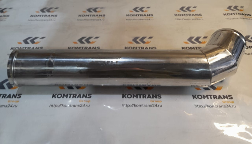 Патрубок интеркулера 100*700 металлический SHACMAN Патрубок интеркулера 100*700 металлический SHACMAN