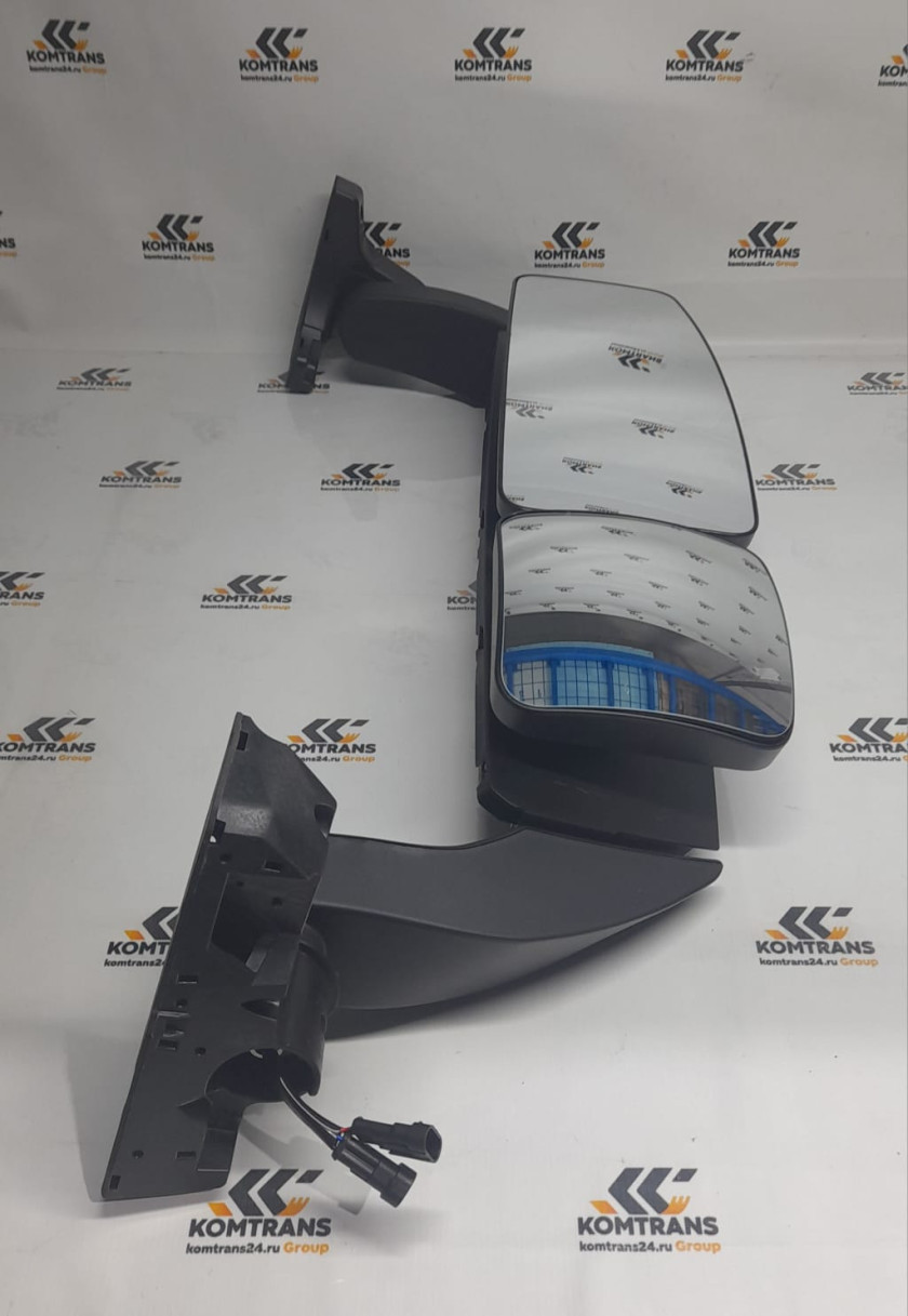 Зеркало заднего вида правое (в сборе, без задней крышки) SHACMAN X3000/X5000 в сборе Зеркало заднего вида правое (в сборе, без задней крышки) SHACMAN X3000/X5000 в сборе