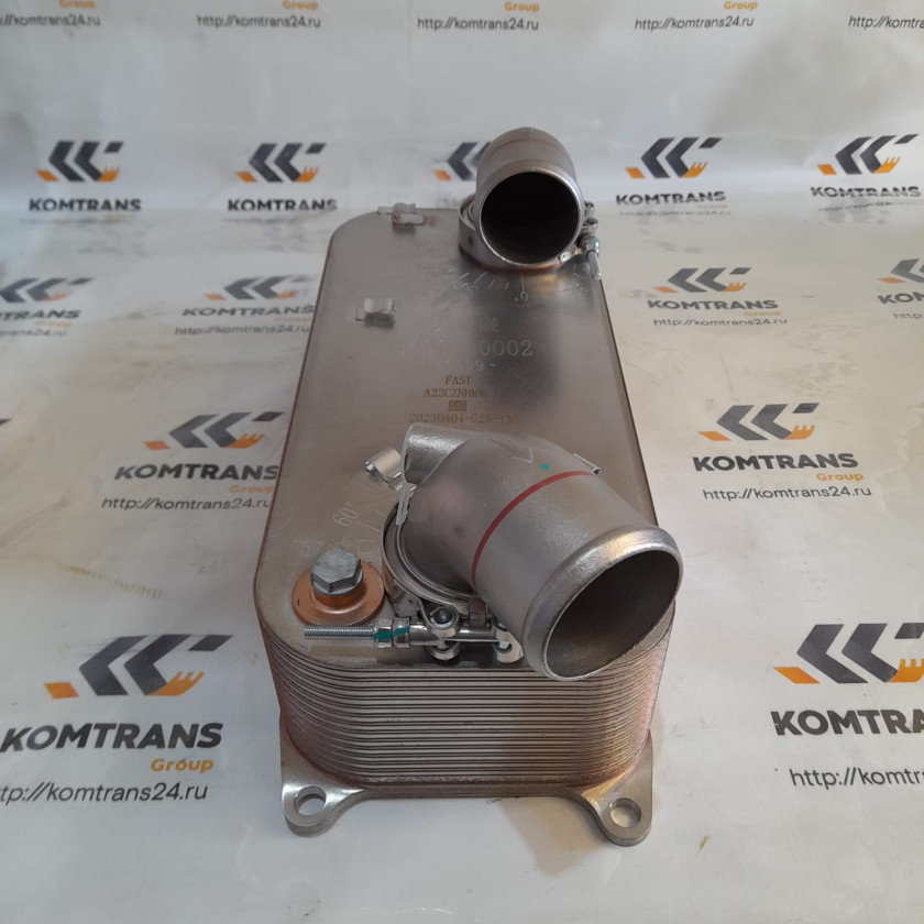 Радиатор теплообменник ретардер SHACMAN FHB400 Радиатор теплообменник ретардер SHACMAN FHB400