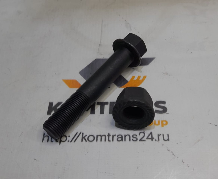 Болт М18*95 тяги реактивной с гайкой SHACMAN F3000 Болт М18*95 тяги реактивной с гайкой SHACMAN F3000