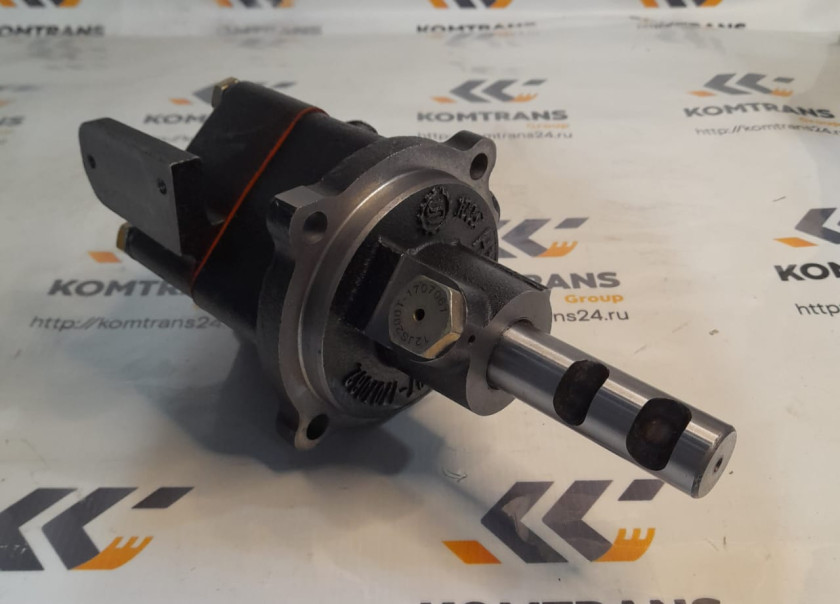 Цилиндр КПП пневматический включения делителя в сборе (двухцилиндровый) 12JS200T-1707060-1 Цилиндр КПП пневматический включения делителя в сборе (двухцилиндровый) 12JS200T-1707060-1