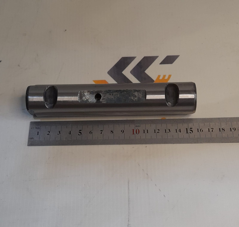 Палец передней рессоры d-30, L-155 (2 проточки) SHACMAN Палец передней рессоры d-30, L-155 (2 проточки) SHACMAN