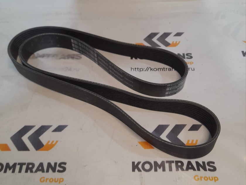 Ремень вентилятора XCMG XE215C с ДВС Perkins Ремень вентилятора XCMG XE215C с ДВС Perkins