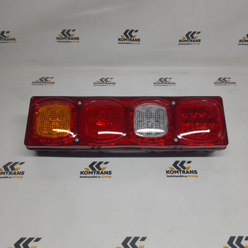 Фонарь задний SHACMAN X3000 левый с подсв. номера (LED/штекер сбоку) Фонарь задний SHACMAN X3000 левый с подсв. номера (LED/штекер сбоку)