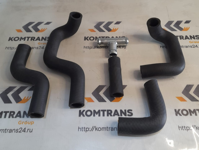 Патрубок отопителя салона (комплект) SHACMAN X3000 Патрубок отопителя салона (комплект) SHACMAN X3000