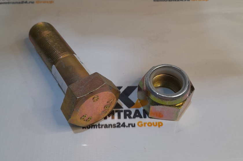 Болт М30*2*100 крепления заднего моста (с гайкой) ZL50/LW500FN Болт М30*2*100 крепления заднего моста (с гайкой) ZL50/LW500FN