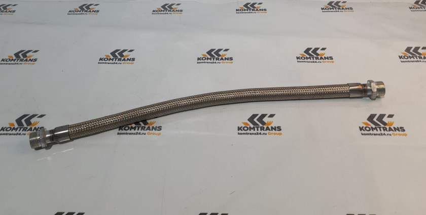 Шланг компрессора в металлической оплетке (400мм) SHACMAN X6000 Шланг компрессора в металлической оплетке (400мм) SHACMAN X6000