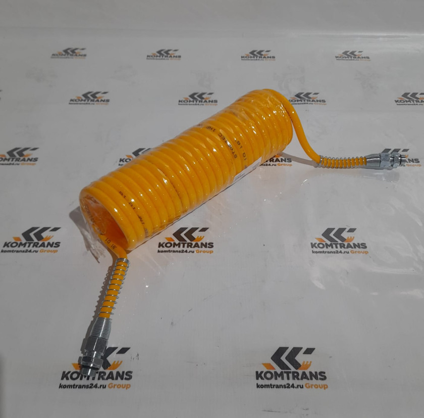 Шланг воздушный (перекидка/Тягач) M16x1,5. 7,5 метра 12х9 желтая Шланг воздушный (перекидка/Тягач) M16x1,5. 7,5 метра 12х9 желтая