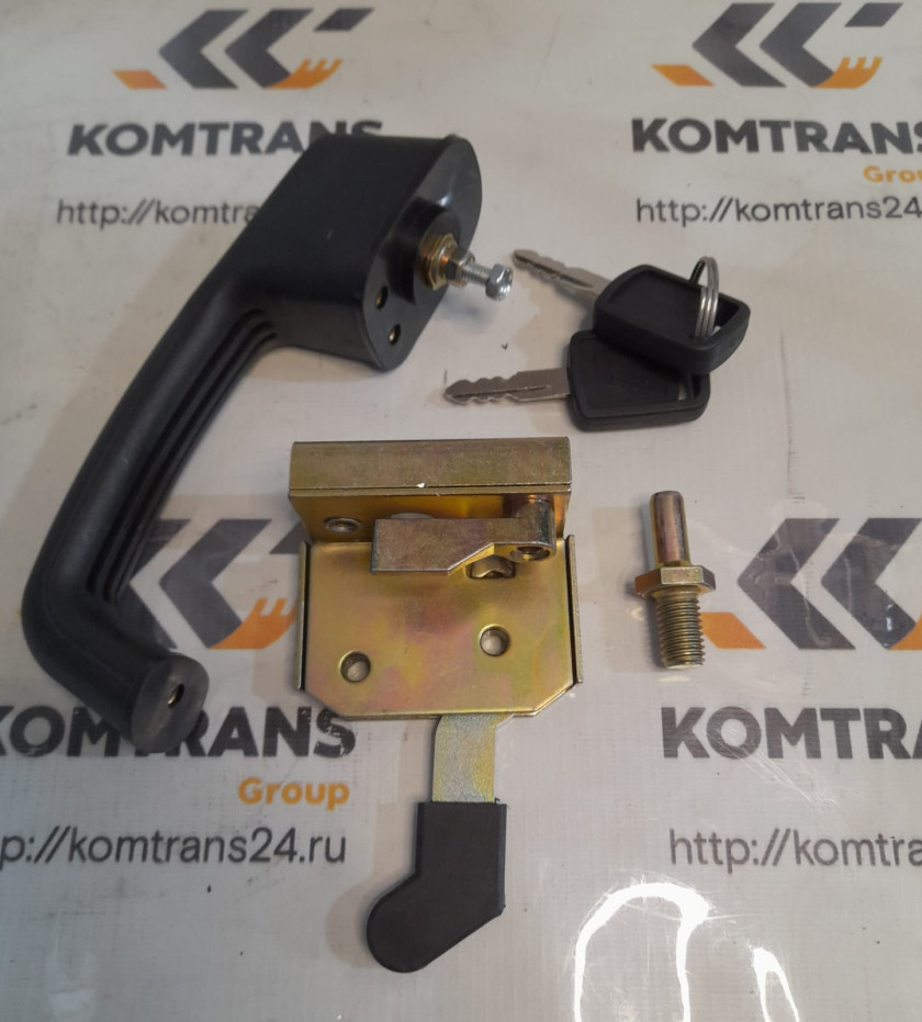 Замок двери левый в сборе погрузчик XCMG LW180K Замок двери левый в сборе погрузчик XCMG LW180K