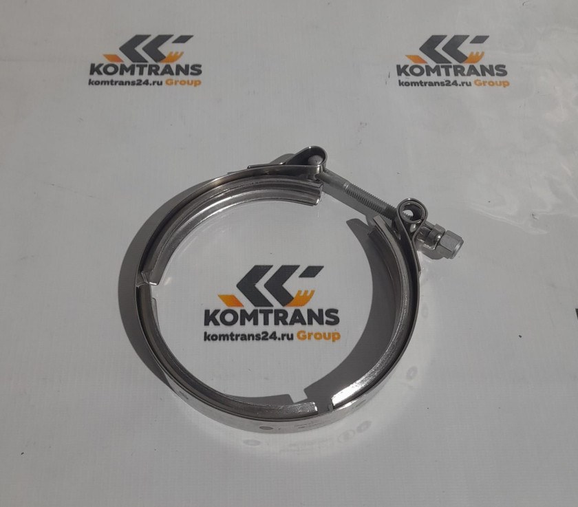 Хомут гофры глушителя D 132 SHACMAN X6000