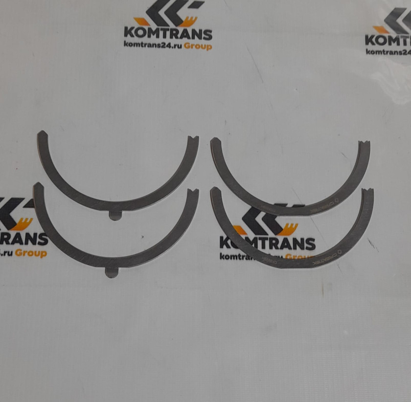 Полукольца коленвала упорные (радиального смещ.комп.4 шт.) WD615/WP10 SHACMAN Полукольца коленвала упорные (радиального смещ.комп.4 шт.) WD615/WP10 SHACMAN