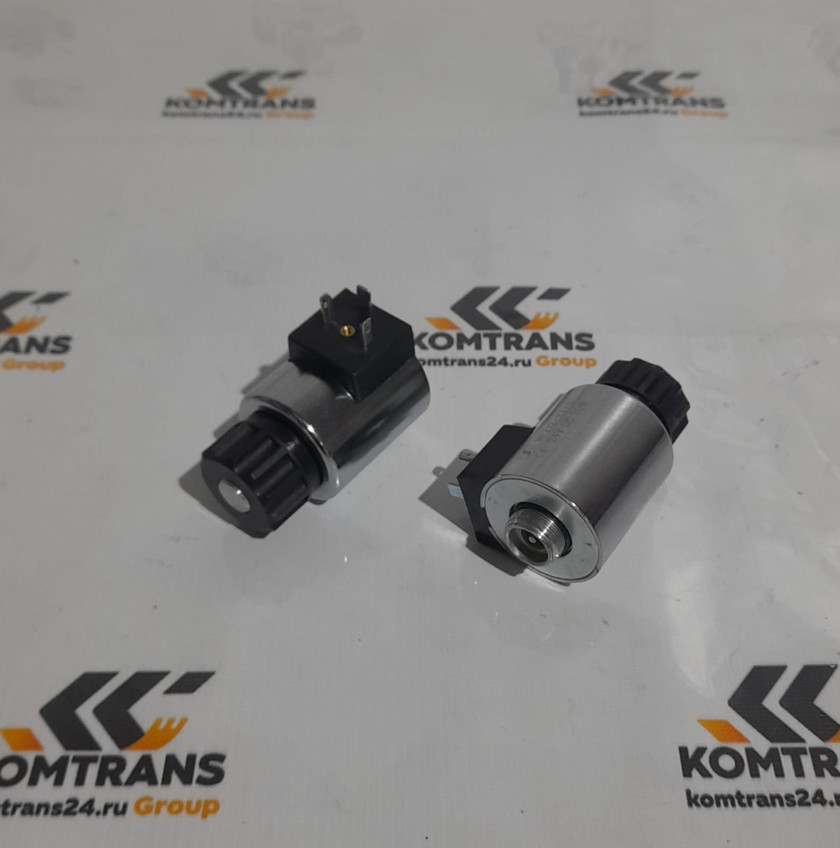 Клапан электромагнитный 24V DC 30W 3 контакта MFZ12-37YC XCMG XS143J Клапан электромагнитный 24V DC 30W 3 контакта MFZ12-37YC XCMG XS143J