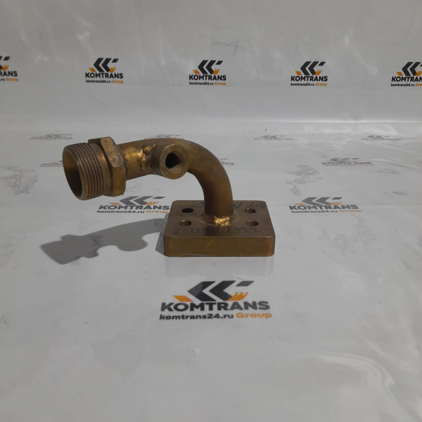 Фланец маслянного насоса КПП для подключения РВД XCMG LW300FN Фланец маслянного насоса КПП для подключения РВД XCMG LW300FN