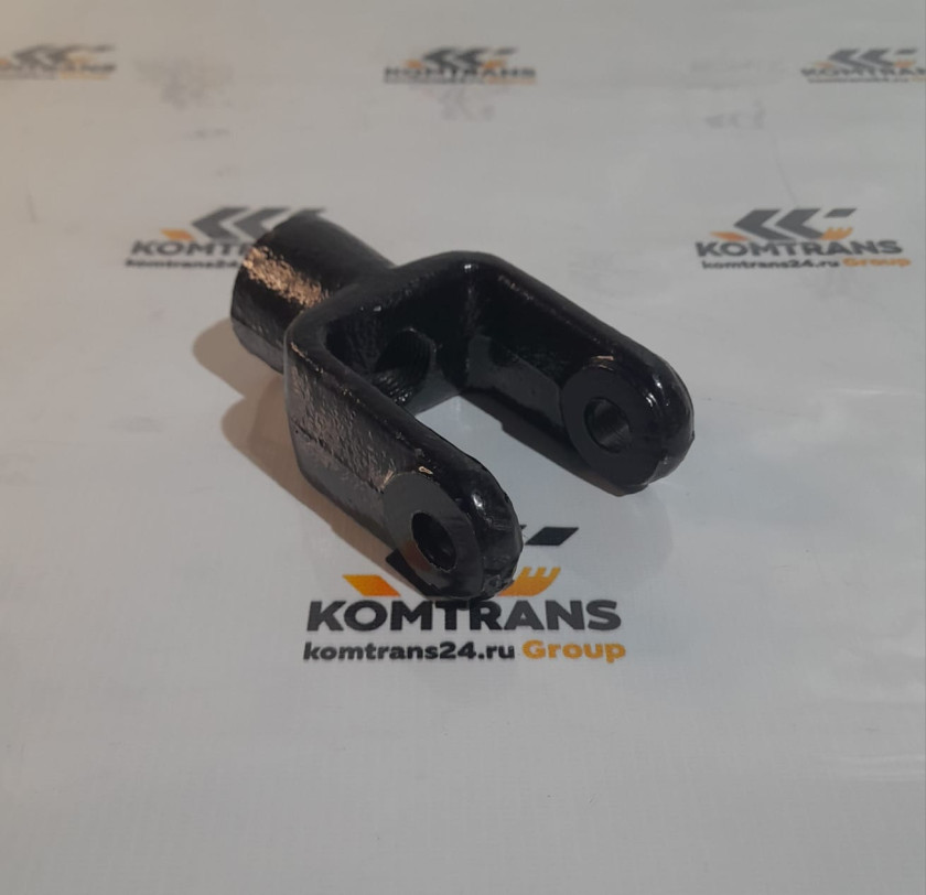 Кронштейн амортизатора нижний (вилка+болт) перд. подвески SHACMAN X3000/F3000