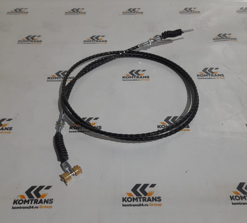 Трос газа L 2800 (акселератора) шток-ролик SHACMAN F2000/F3000