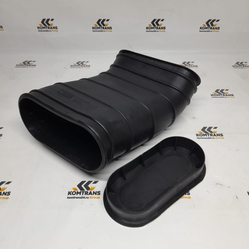 Патрубок воздухозаборника резиновый SHACMAN