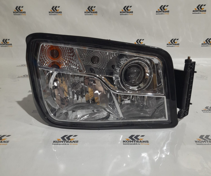 Фара передняя правая (самосвал, под лампу без диодной полосы) SHACMAN X3000 Фара передняя правая (самосвал, под лампу без диодной полосы) SHACMAN X3000