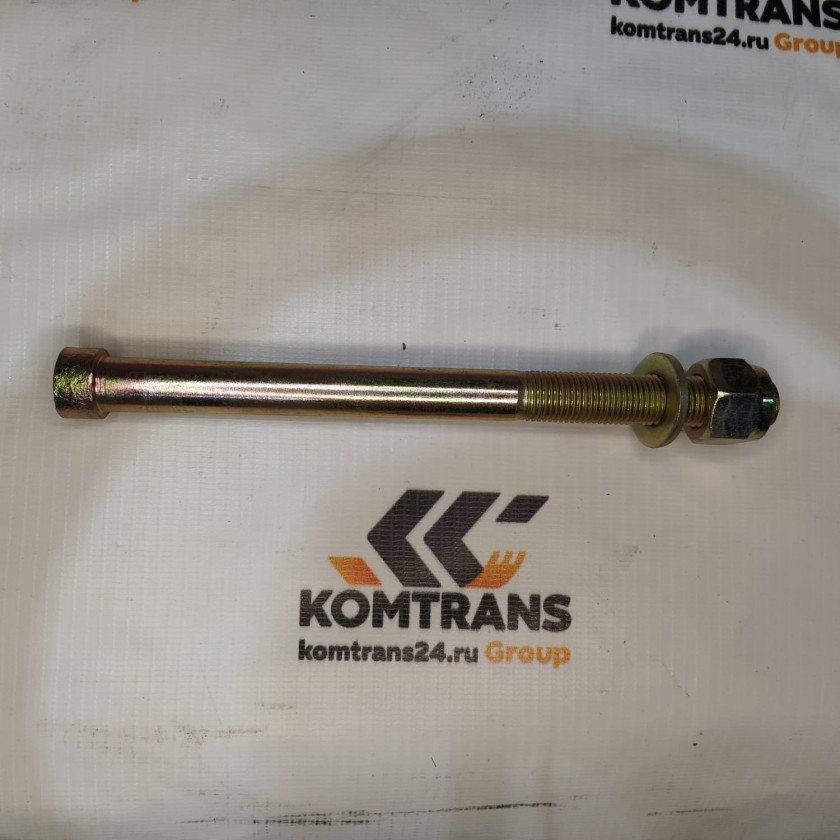 Болт М14*260 рессоры передней центральный с гайкой HOWO Болт М14*260 рессоры передней центральный с гайкой HOWO