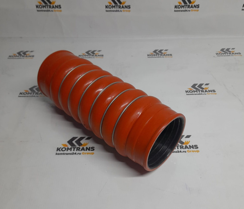 Патрубок радиатора 103*103*300 впускной SHACMAN X6000