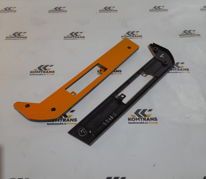 Накладка бампера боковая, левая, торцевая SHACMAN F3000