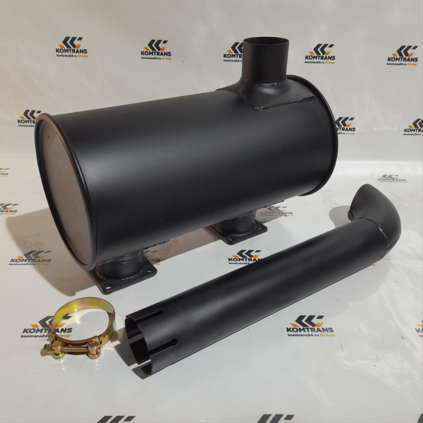 Глушитель (бочка) Yuchai YC6B125/YC6108G/300F Глушитель (бочка) Yuchai YC6B125/YC6108G/300F