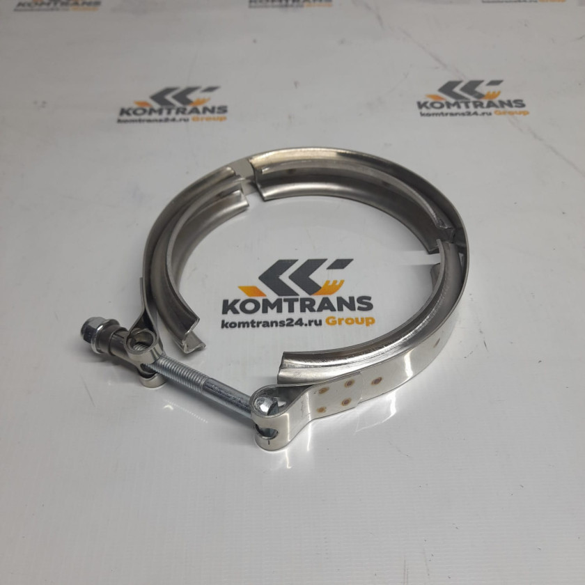 Хомут гофры глушителя D 133-147 SHACMAN X5000/X3000