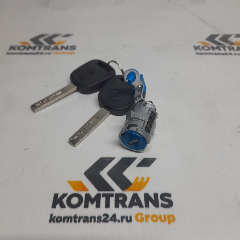 Замок (личинка) двери с ключом SHACMAN X3000 Замок (личинка) двери с ключом SHACMAN X3000