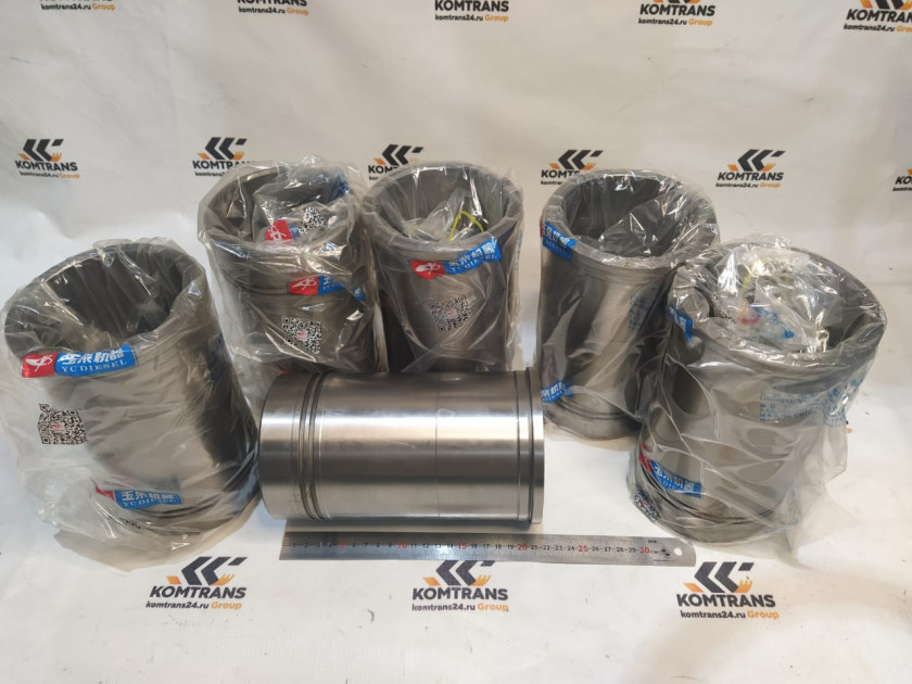 Гильза двигателя Yuchai YC6B125/YC6108 330-1002064B Гильза двигателя Yuchai YC6B125/YC6108 330-1002064B