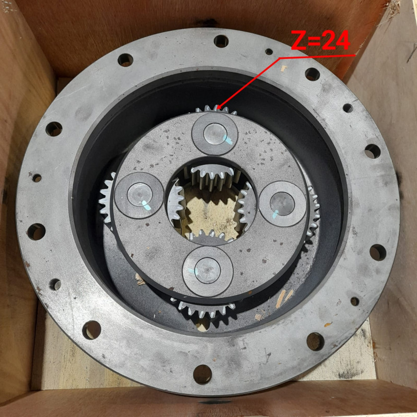 Корпус бортового редуктора с сателитами XCMG LW550FV Корпус бортового редуктора с сателитами XCMG LW550FV