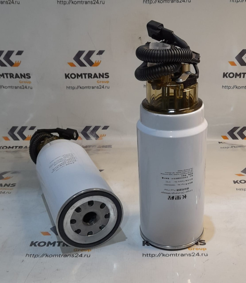 Фильтр топливный с подогревом и датчиком воды (2 фишки) WP12/WP13 WEICHAI