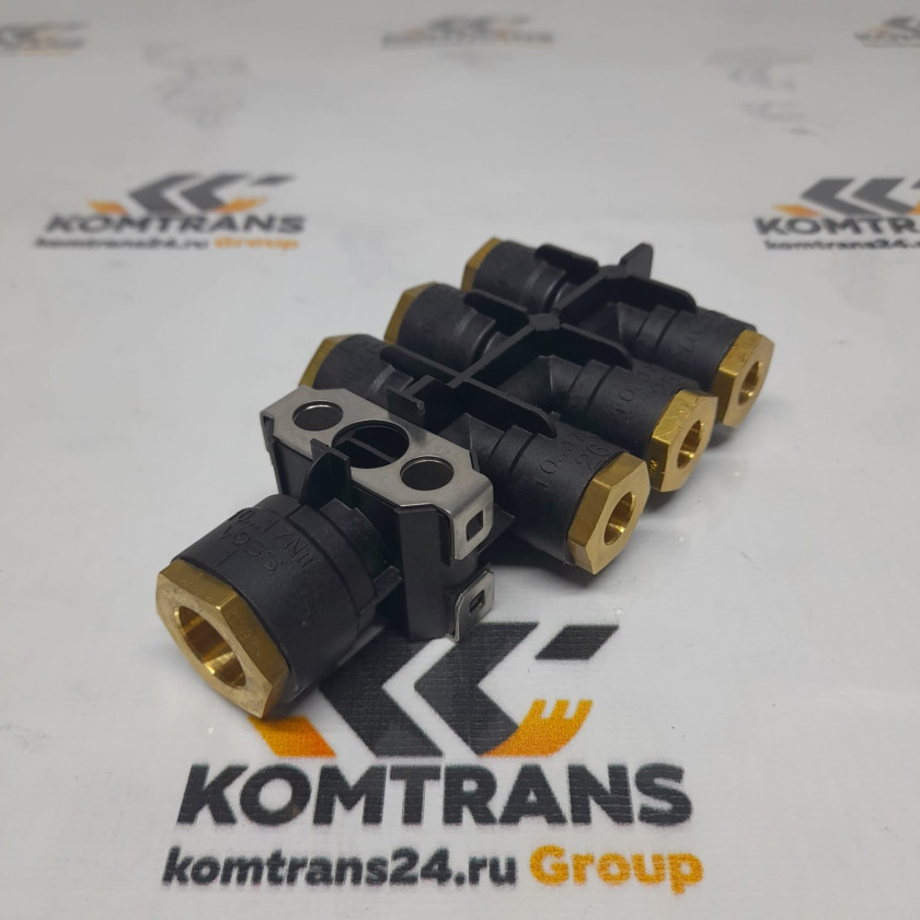 Клапан воздушный распределительный тормозной системы SHACMAN X6000 Клапан воздушный распределительный тормозной системы SHACMAN X6000