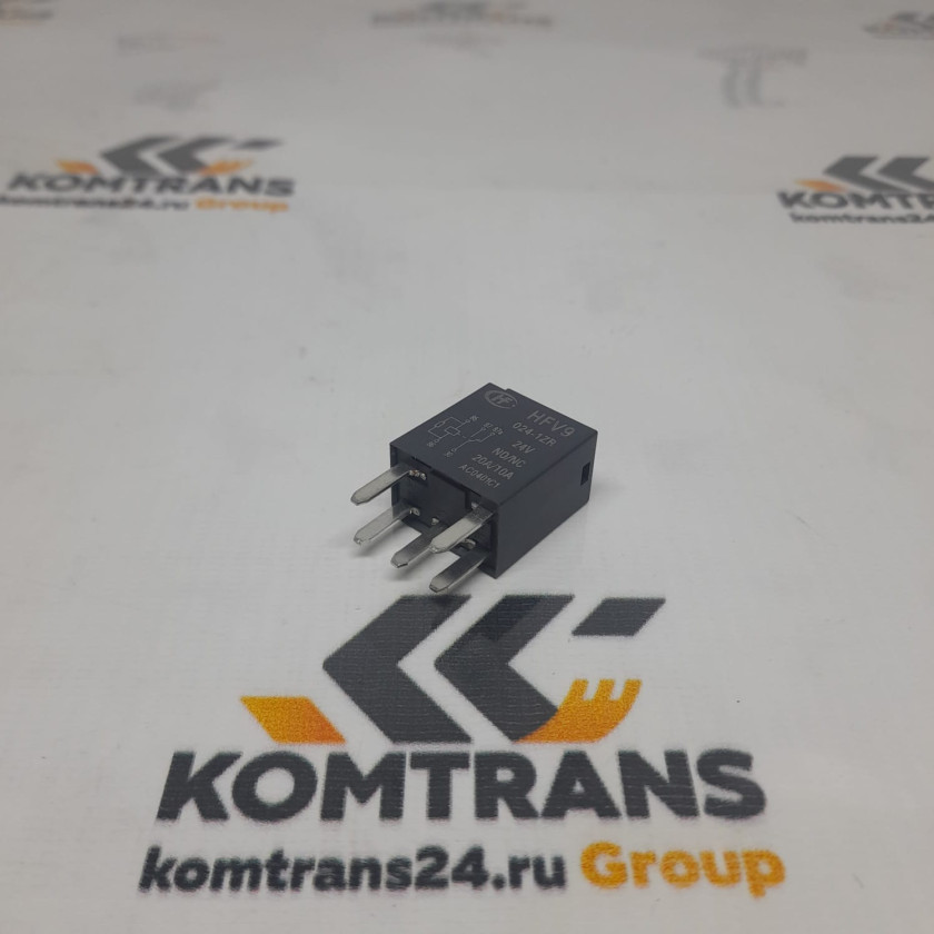 Реле XCMG XS265, XS225, XE155D, XE335C HFV9 024-1ZR 24V, 20A/10A Реле XCMG XS265, XS225, XE155D, XE335C HFV9 024-1ZR 24V, 20A/10A