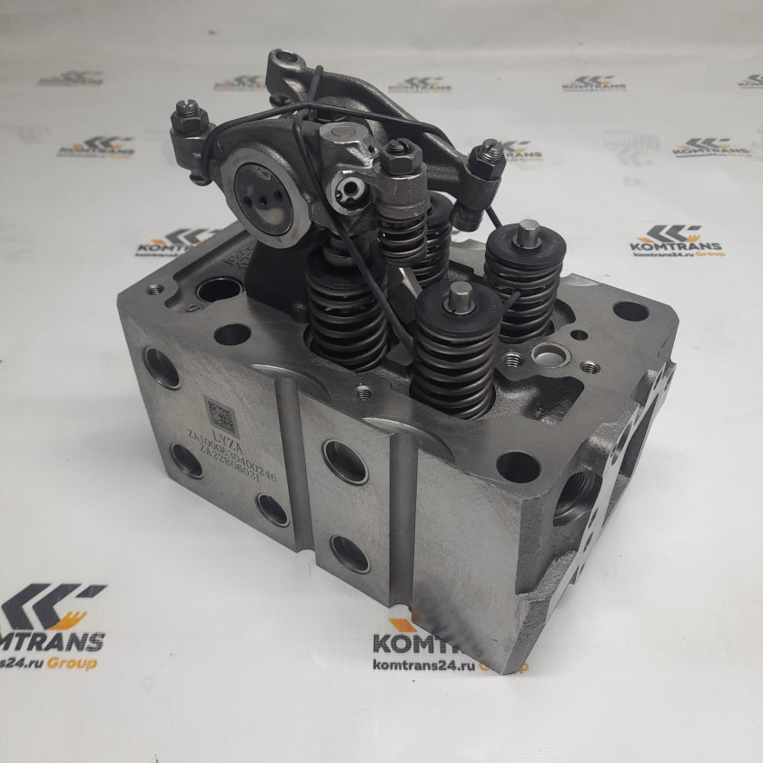 Головка блока цилиндров WP12.430e50 Евро-5 в сборе нов. обр. с доп. масл. кан. Weicha Головка блока цилиндров WP12.430e50 Евро-5 в сборе нов. обр. с доп. масл. кан. Weicha