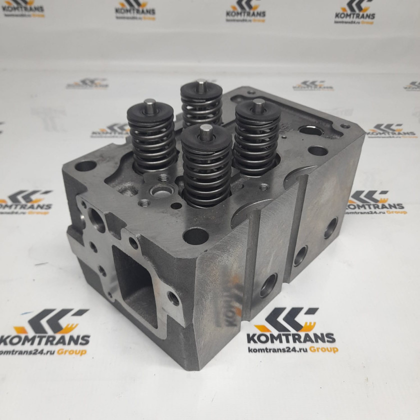 Головка блока цилиндров WP13/WP12 (доп. масл. канал + клапан) WEICHAI Головка блока цилиндров WP13/WP12 (доп. масл. канал + клапан) WEICHAI