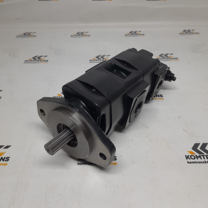 Насос гидравлический двухступенчатый (13 шлиц) XCMG GR2153A CBTLZTD/FA-F30/F30-AFφ Насос гидравлический двухступенчатый (13 шлиц) XCMG GR2153A CBTLZTD/FA-F30/F30-AFφ