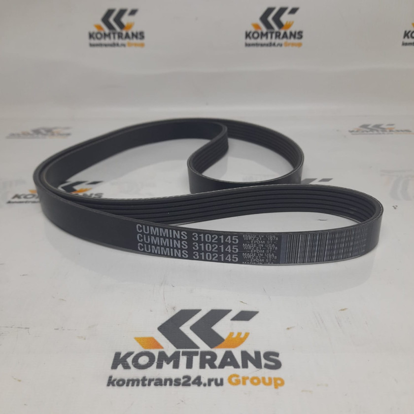 Ремень 6РК1580 генератора XCMG XLZ2303K Ремень 6РК1580 генератора XCMG XLZ2303K