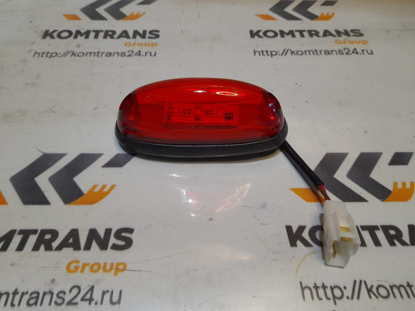 Фонарь габаритный кузова (самосвал) ЗАДНИЙ КРАСНЫЙ SHACMAN X3000 Фонарь габаритный кузова (самосвал) ЗАДНИЙ КРАСНЫЙ SHACMAN X3000