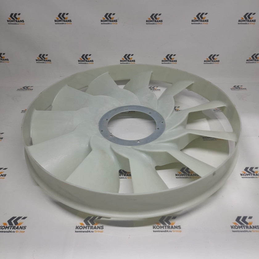 Крыльчатка вентилятора WP12 (11 лопастей в ободе) SHACMAN X3000 Weichai Крыльчатка вентилятора WP12 (11 лопастей в ободе) SHACMAN X3000 Weichai