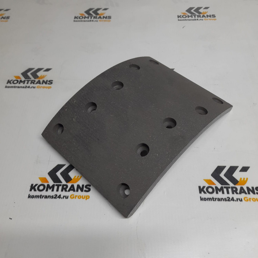 Накладка тормозная передняя (10 отв.) SHACMAN F3000/X3000 Накладка тормозная передняя (10 отв.) SHACMAN F3000/X3000