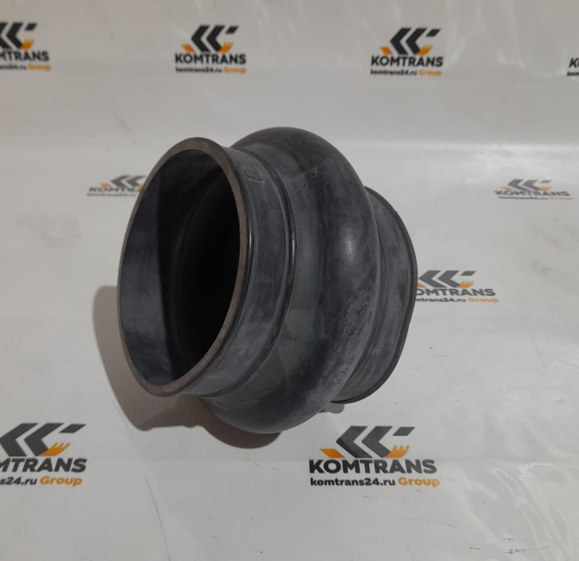 Патрубок воздушного фильтра 132*118 короткий, резиновый SHACMAN X5000