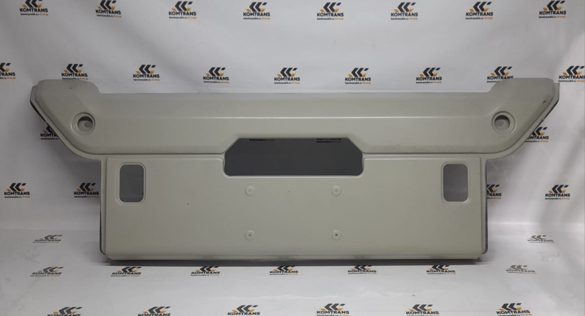 Бампер сегмент центральный SHACMAN X5000 самосвал (с отв. под букс. крюк)