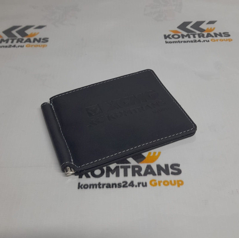 Зажим для купюр Komtrans черный Зажим для купюр Komtrans черный